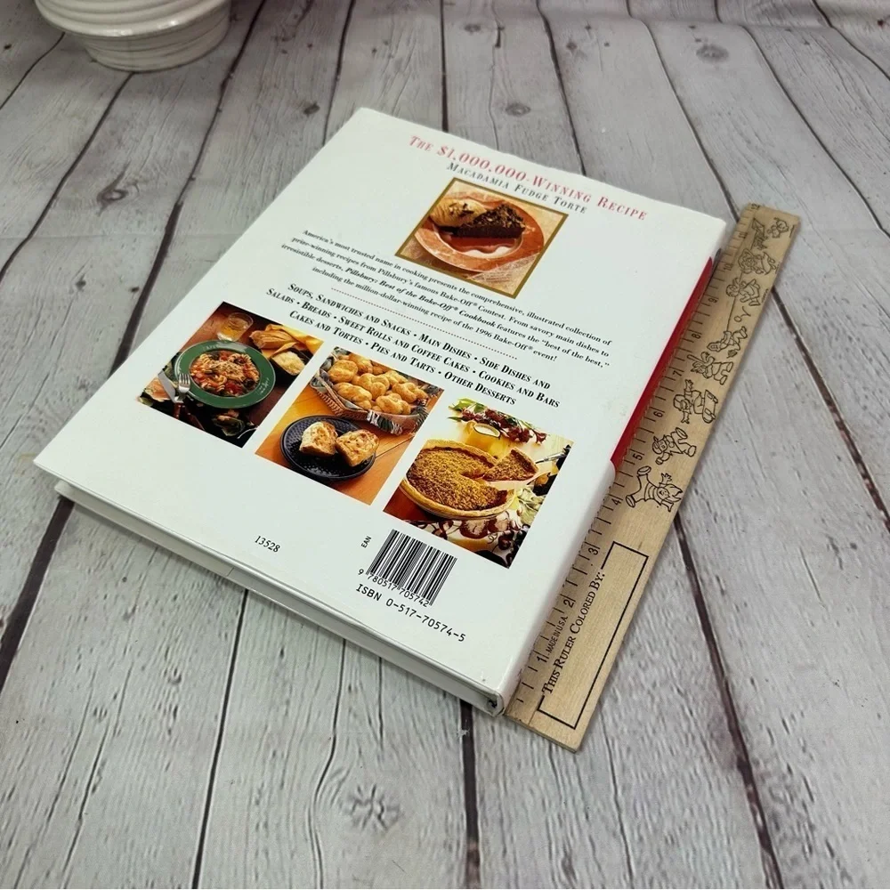 vintage 1996 pillsbury best of the bake-off Cookbook for Baking Enthusiasts